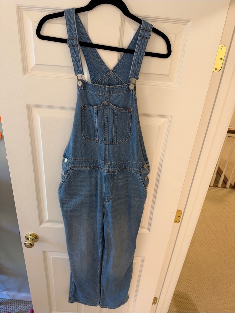 Old Navy Light Blue Denim Women's Overalls